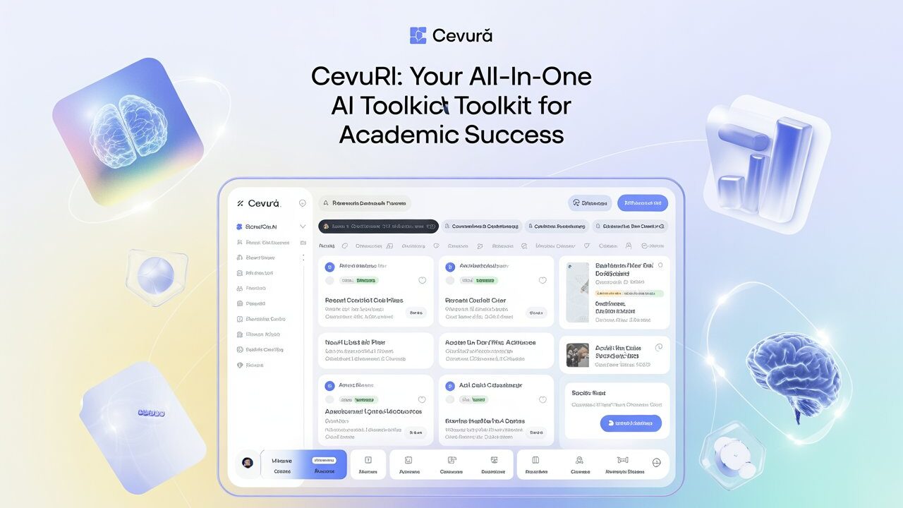 Cevurı: Your All-in-One AI Toolkit for Academic Success